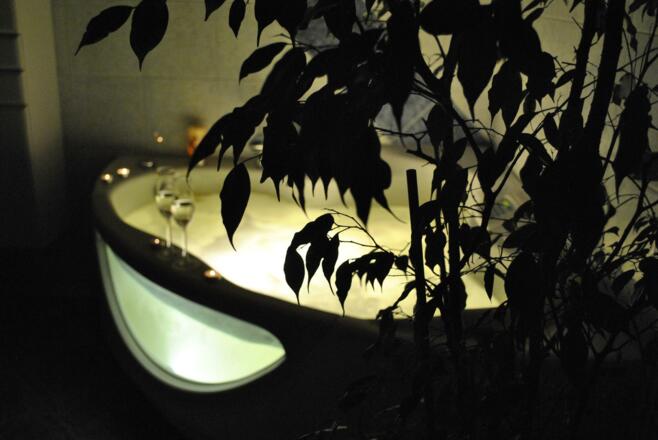 Whirlpool im Badezimmer