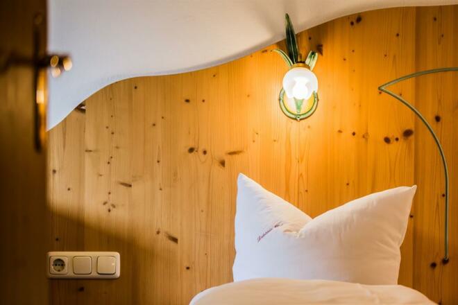 Appartement Silberdistel Schlafzimmer