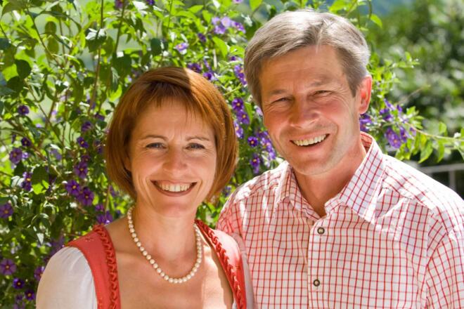 Gastgeber Gabi &amp; Karl Pfurtscheller