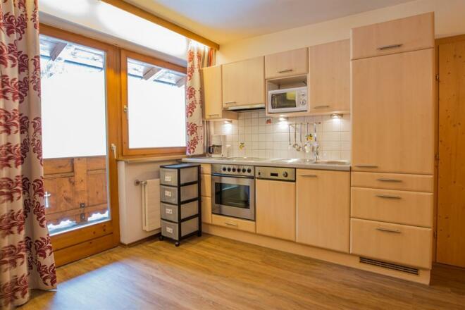 Appartement Silberdistel Wohnküche