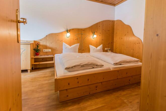 Appartement Silberdistel Schlafzimmer