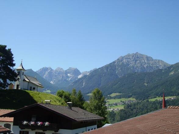 Blick vom Kalvarienberg Sommer