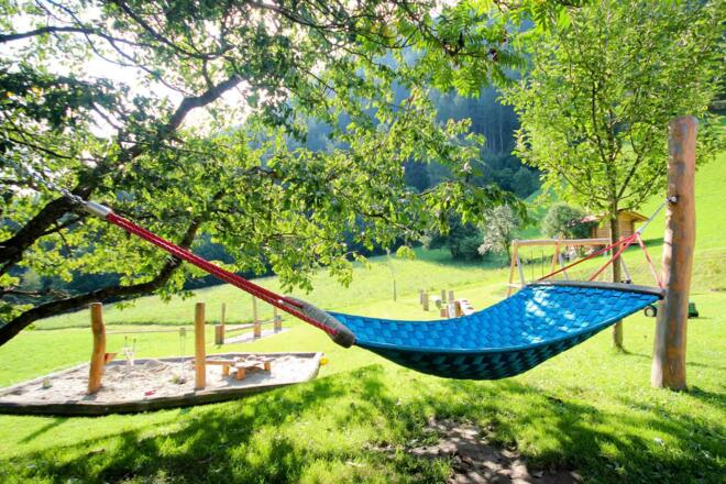 Pension Ladestatthof Spielplatz - HÄNGEMATTE