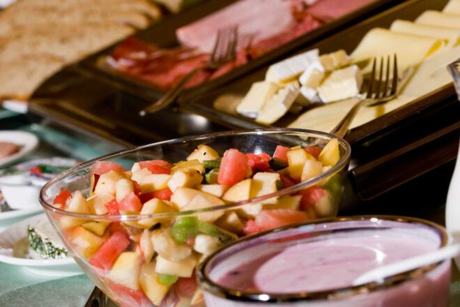 Herzhaftes Frühstücksbuffet