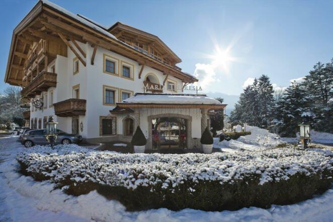 Gartenhotel Maria Theresia, Winterbild