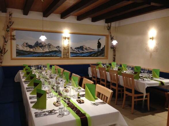 Hochzeit im Speisesaal