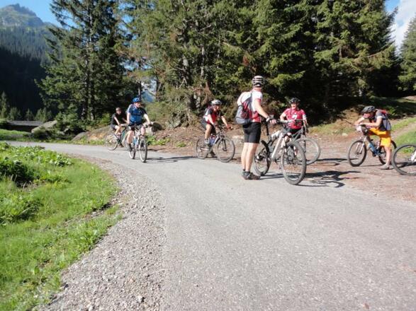 Biketour mit Gästen