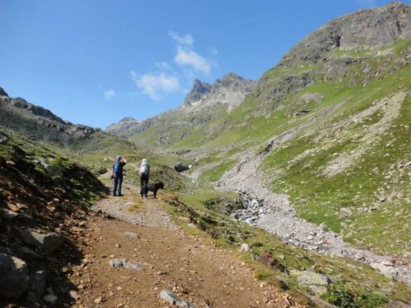 Wanderung mit Gästen