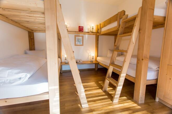 Schlafzimmer mit Stockbetten Tirol-neu