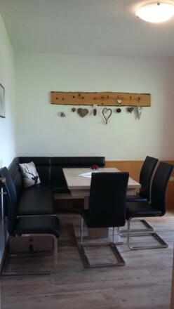 Esszimmer der Wohnung im 2. Stock