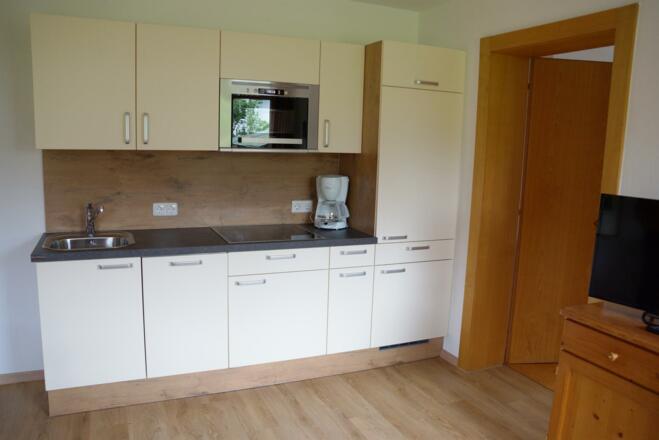 Küche im Haus Trettler Mils bei Hall in Tirol