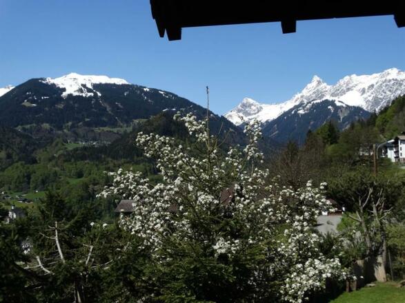 Aussicht Golm und Zimba