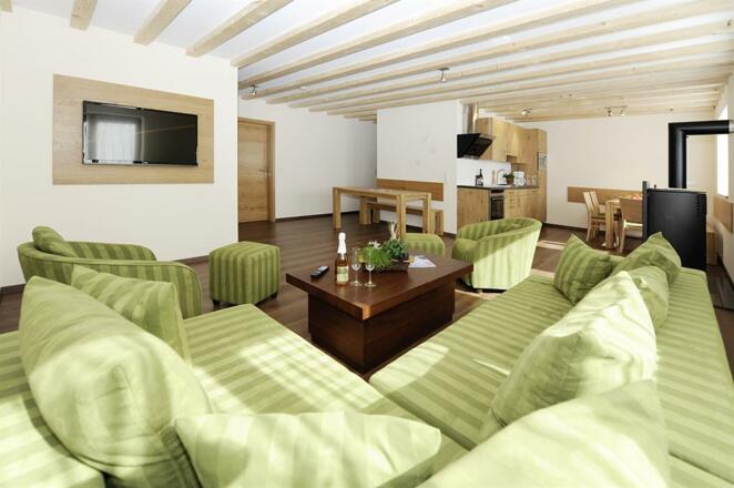 Wohnzimmer Apartment 1