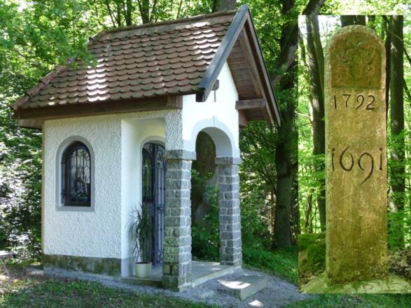 Grenzstein - Maria im Walde
