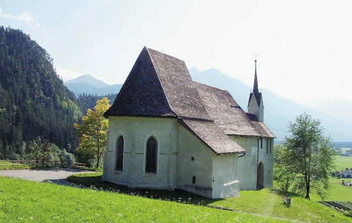 Ludesch, Alte Pfarrkirche Heiliger Martin mit ehemaligem Kirchhof