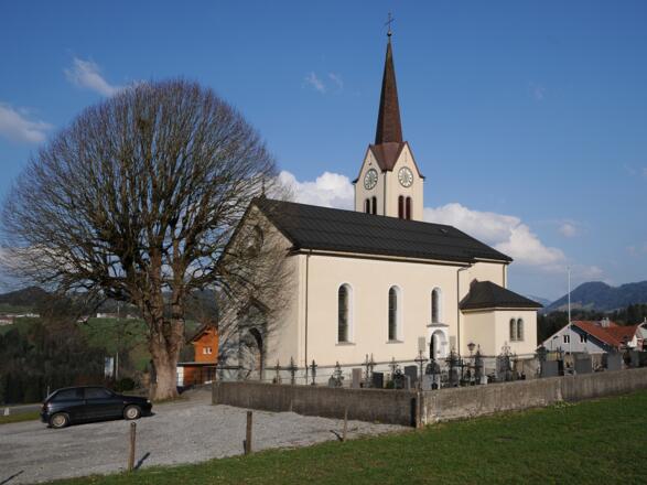 Alberschwende, Expositurkirche Heiliges Herz Jesu Mariä
