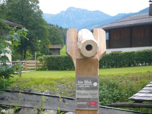 Blickpunkt Kitzstein/Gabel 2037m