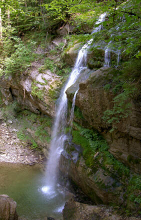 Der Wasserfall in Alberschwende