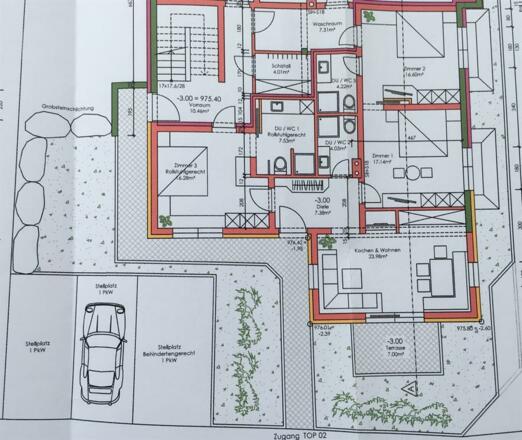 Grundriss Ferienwohnung