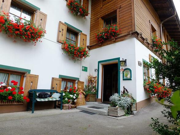 Damelerhof Stubaital Hauseingang