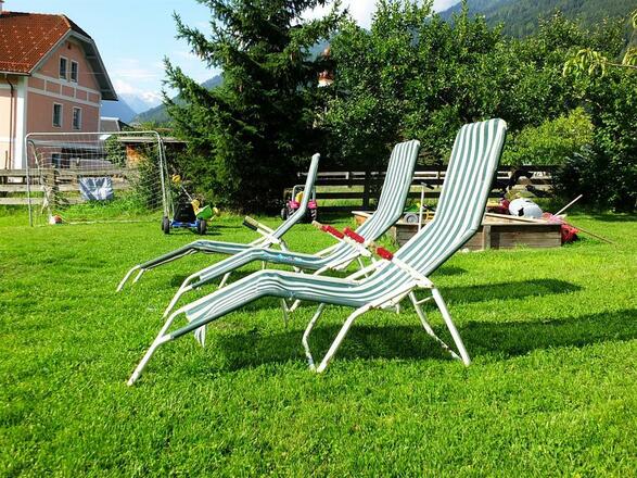 Damelerhof Stubaital Liegewiese