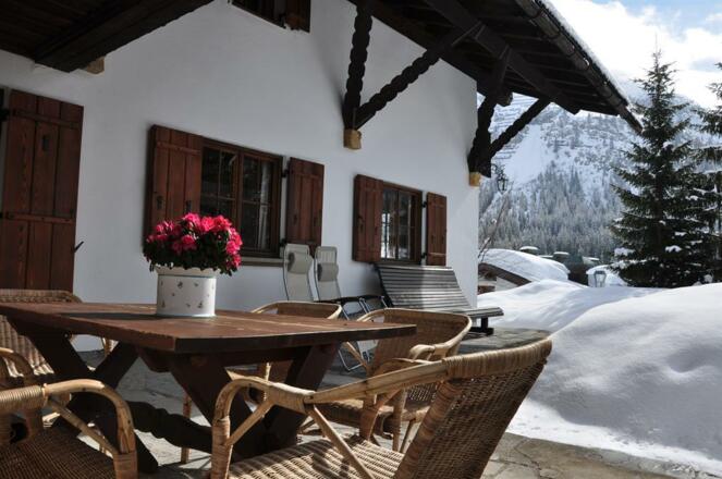 Sonnenterrasse Richtung Westen