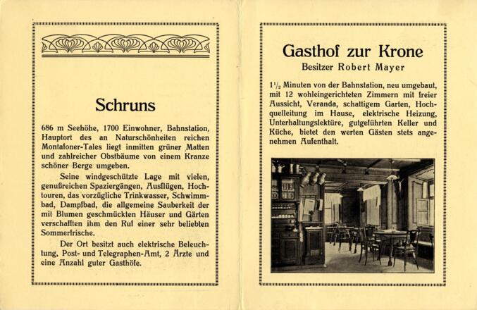 Hotel Krone Schruns