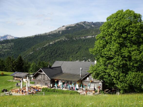 Der Berggasthof Hoisenrad Alm