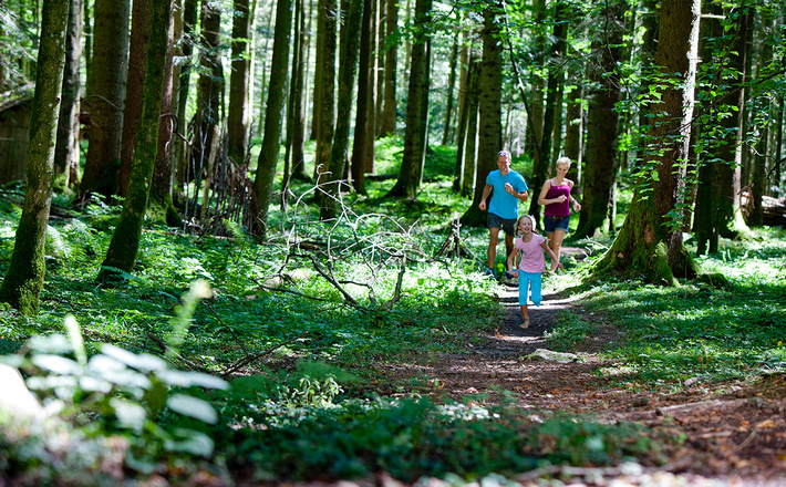 Familien Wanderung auf em Märchenpfad Bischofswiesen