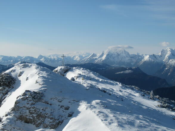 Zennokopf vom Zwiesel aus gesehen