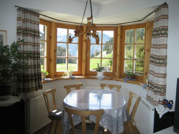 Frühstücksraum Longens Bio Berghof