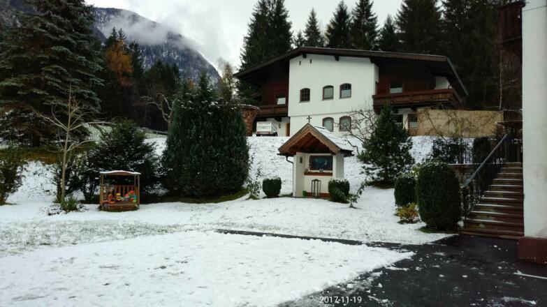 Haus Fiegl im Winter
