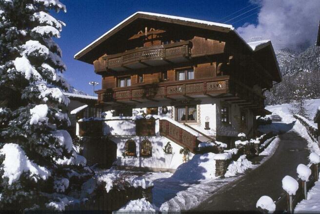 Haus Romantika im Winter