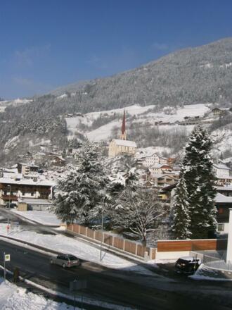 Aussicht nach Oetz Winter