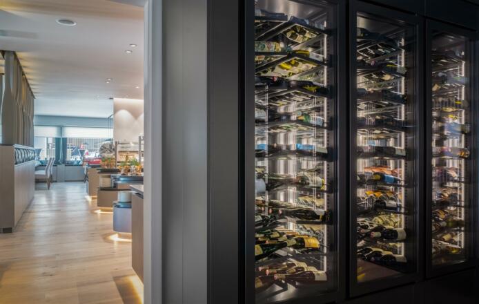 Weinschrank Restaurant