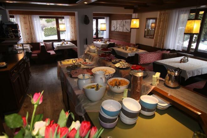 Frühstücken in Garni Gerhard