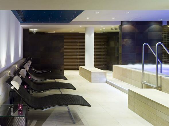 Liegebereich im SPA im Hotel Angela Lech