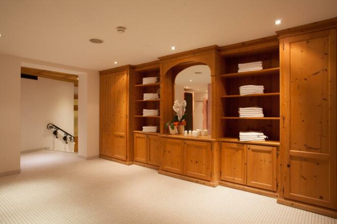 Eingang zum Saunabereich