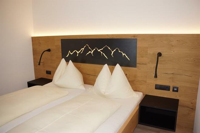 Doppelzimmer in der Pension Clara in Wattens