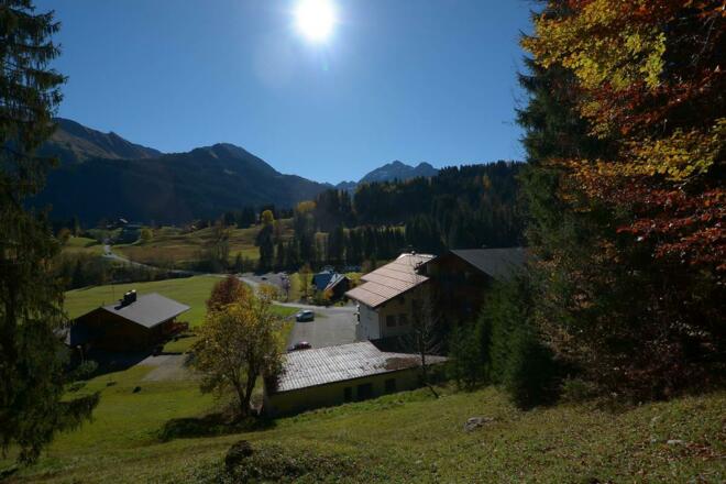 Ruhe hinter dem Hotel