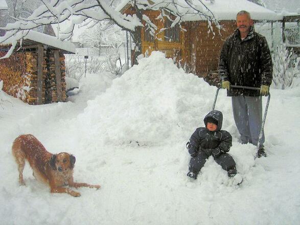 Toller Schnee im Stubaital
