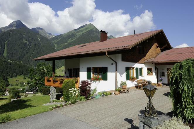 Haus im Sommer
