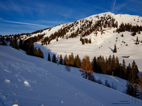 Aufstieg dann auf der anderen Talseite vorbei an der Wildalm