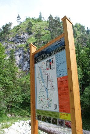 Hausbachfall Klettersteig