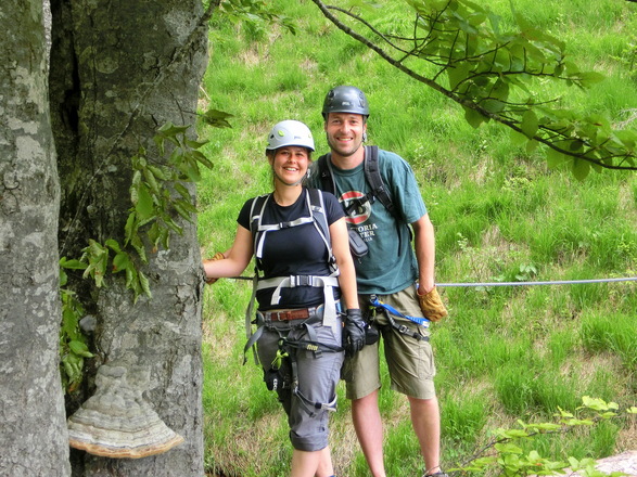 Am Hausbachfall-Klettersteig