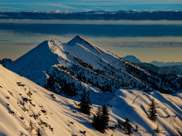 das Sonntagshorn: höchster Gipfel der Chiemgauer Alpen