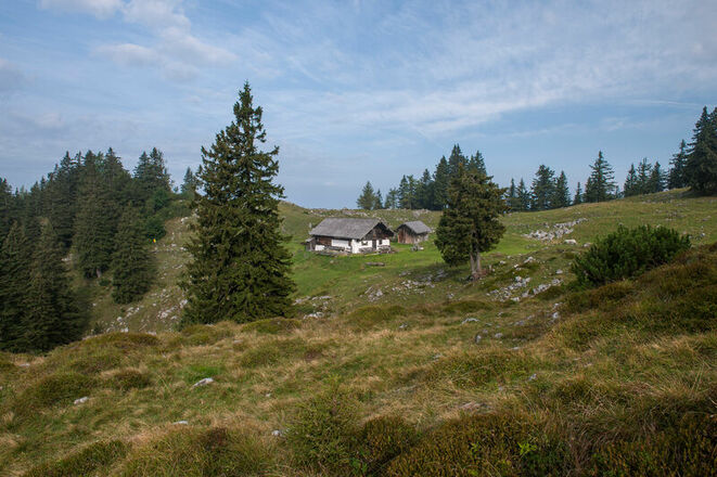 Kohleralm Inzell Herbststimmung