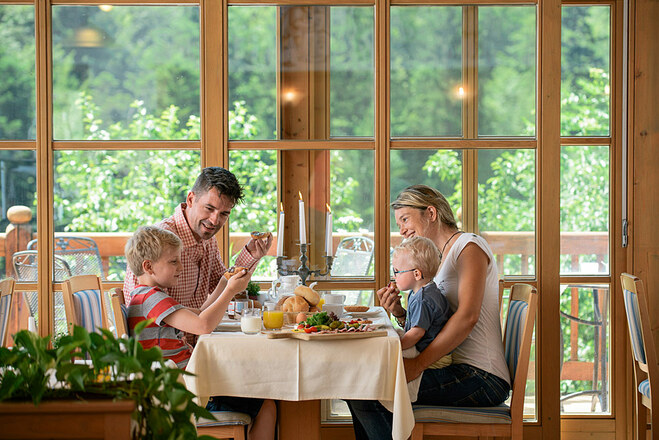 Frühstück im Landhotel Mauthäusl