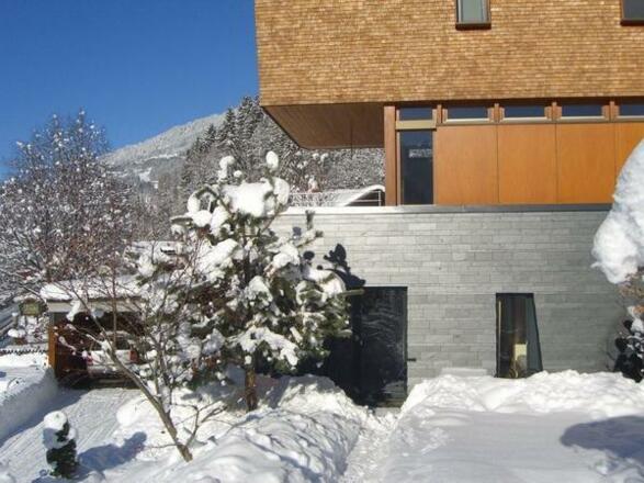 Garten im Winter