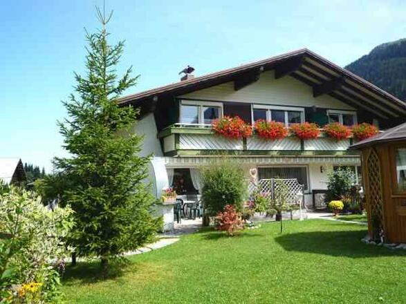 Gartenansicht Sommer